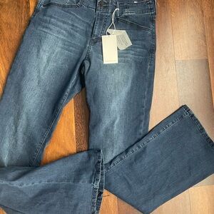 Dear John Blue Rosa Flare Wide Leg Denim